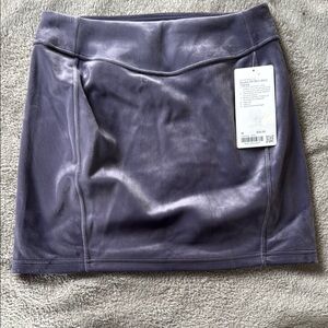 Lululemon scuba HR Mini Skirt *Velvet